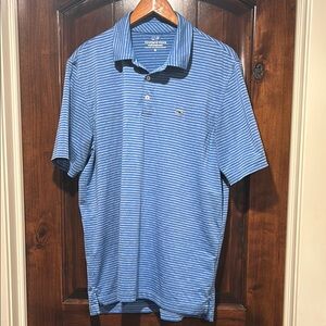 Vineyard Vines Blue Polo Shirt Classic Style